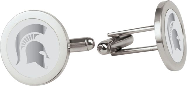 Michigan State University 3/4'' Spartans Cuff Links