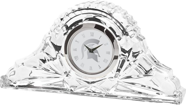 Michigan State University Spartans Napolean Desk Clock