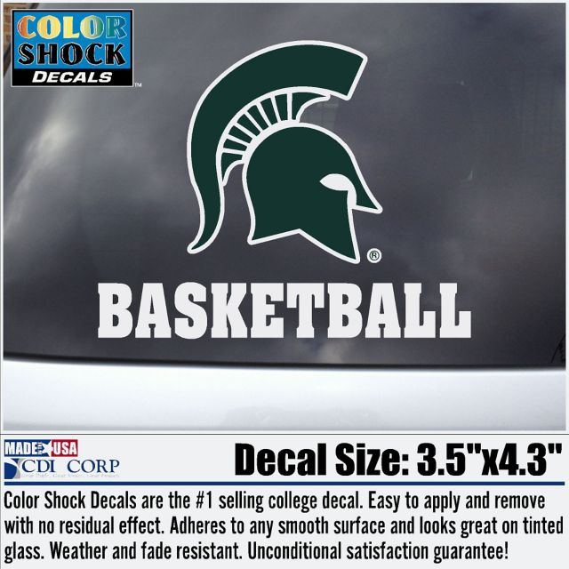 Michigan State University Basketball Decal