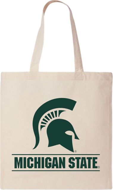 Michigan State University 15 x 16 Canvas Tote Bag