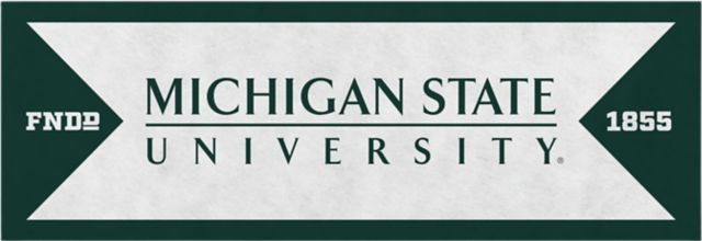 Michigan State University 12" x 36" Banner
