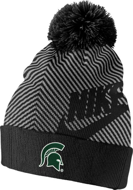 Michigan State University Pom Beanie
