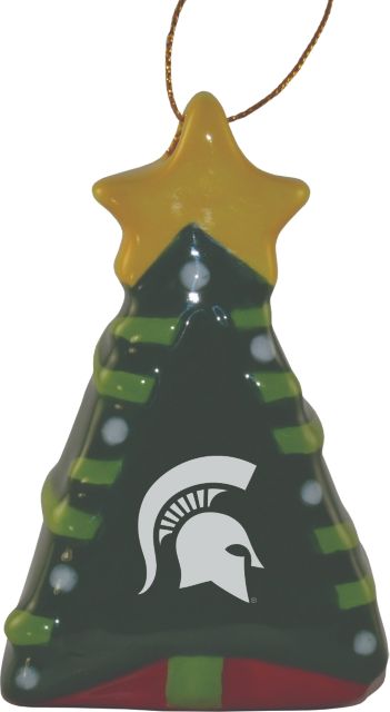 Michigan State University Spartans Tree Ornament