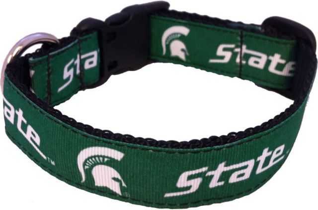 MICHIGAN STATE UNIVERSITY Dog Collar