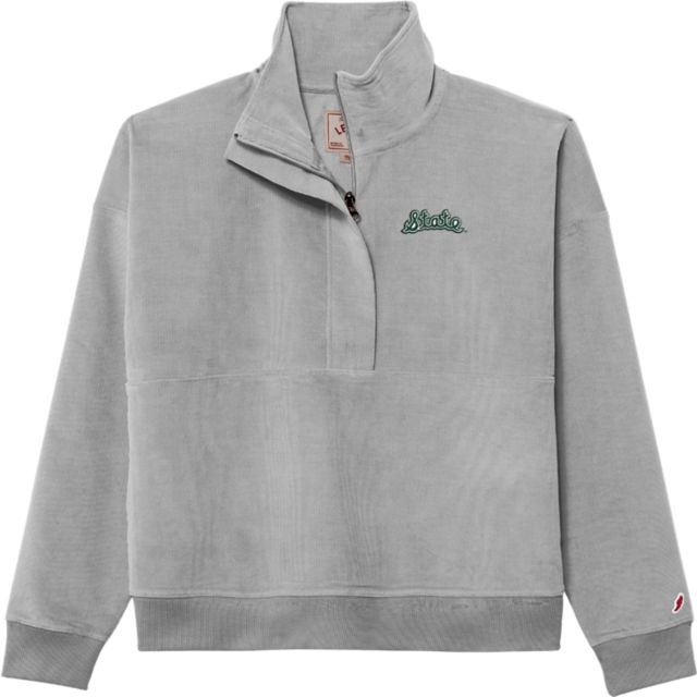 Michigan State University Women's Corded 1/2 Zip