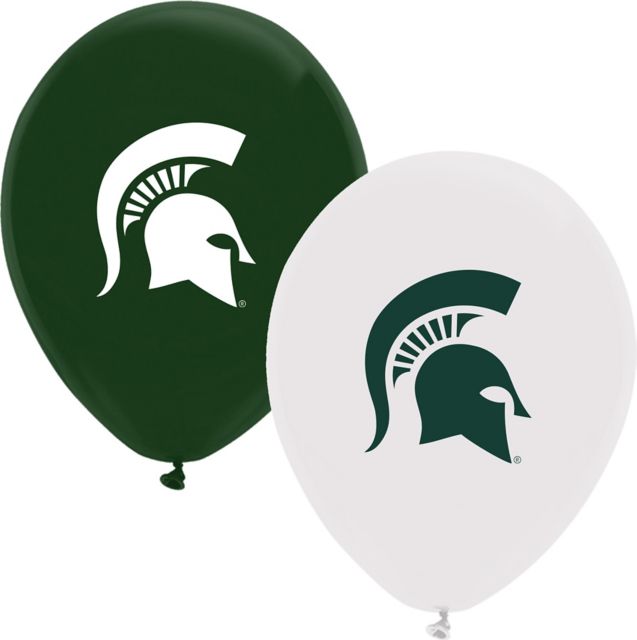 Michigan State University Spartans 10 Pack of Balloons