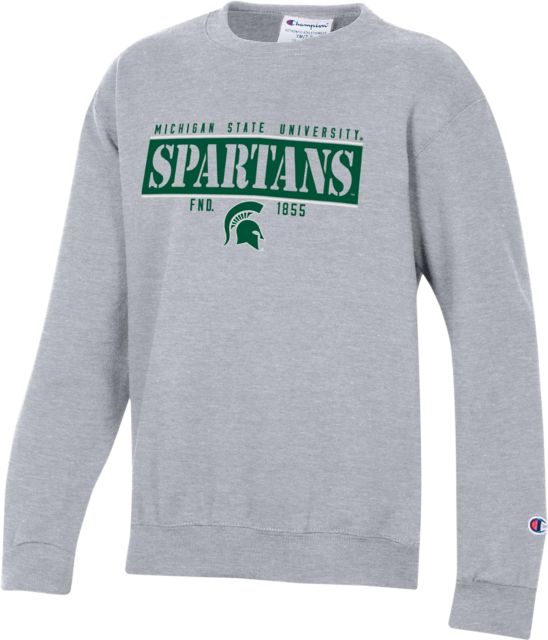 Michigan State University Spartans Youth Crewneck Sweatshirt
