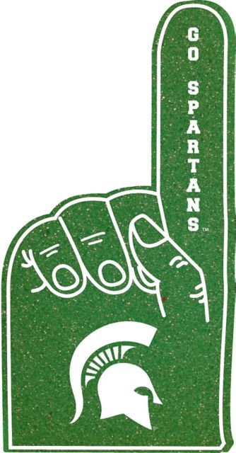 Michigan State University Spartans 18 Foam Hand"
