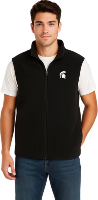 Michigan State University Spartans Full Zip Vest