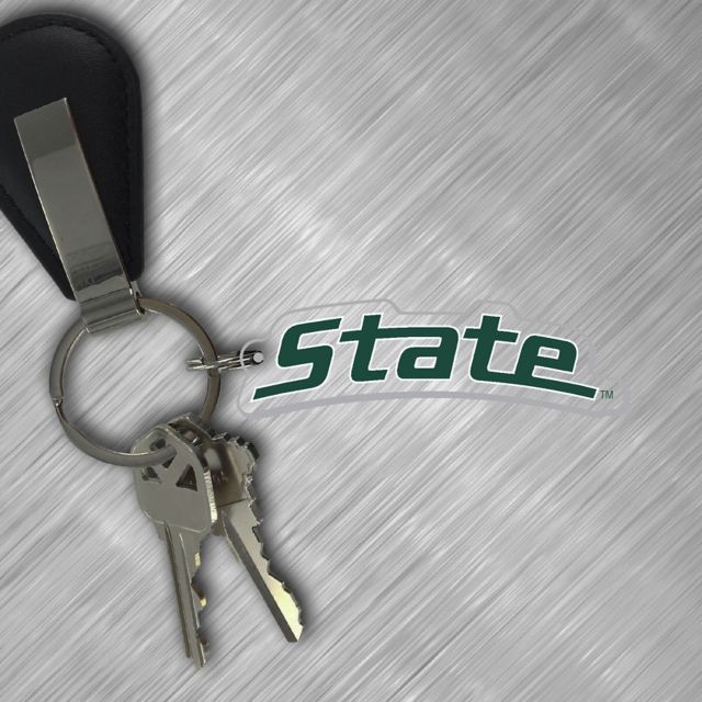 Michigan State University Keychain