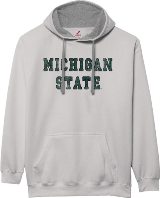 Michigan State University Colorblock Hooded Sweatshirt