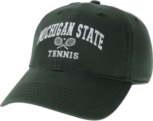 Michigan State University Tennis Relaxed Adjustable Hat