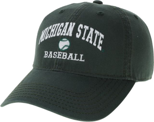 Michigan State University Baseball Adjustable Relaxed Twill Hat