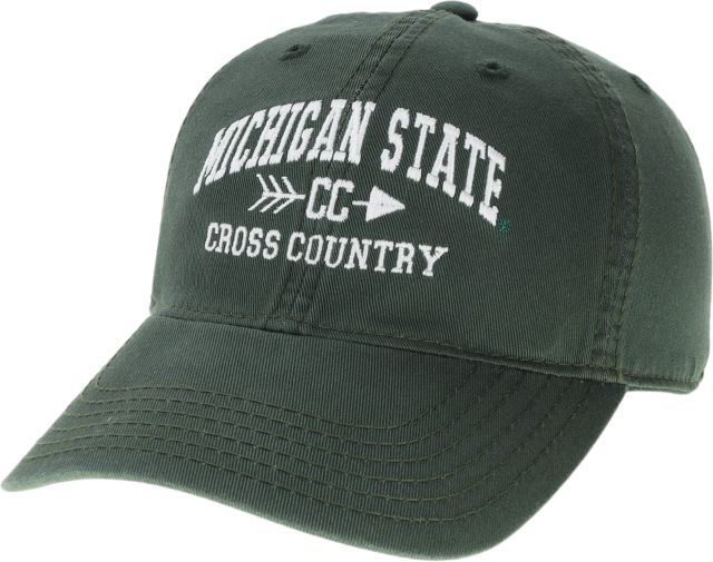 Michigan State University Cross Country Adjustable Relaxed Hat