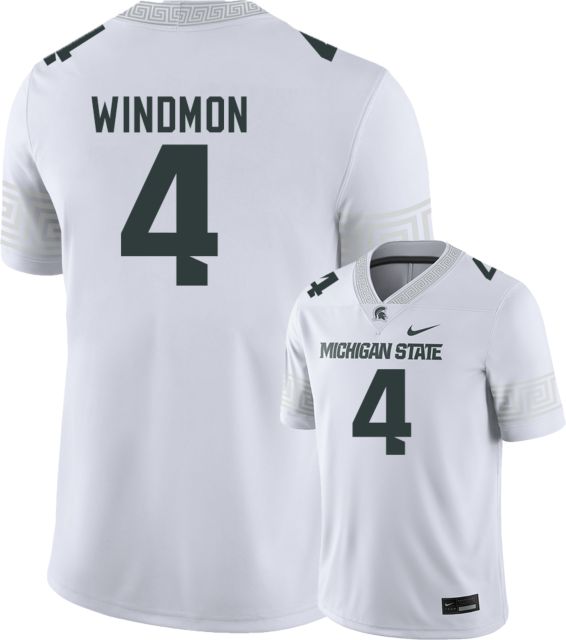 Men's Nike White Michigan State Spartans Replica College Hockey Jersey Size: Medium