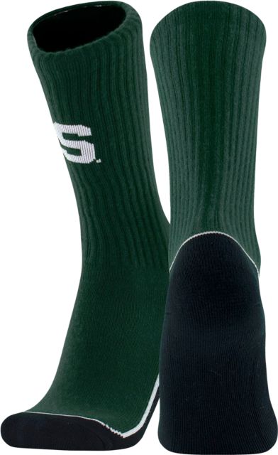 Michigan State University Crew Socks