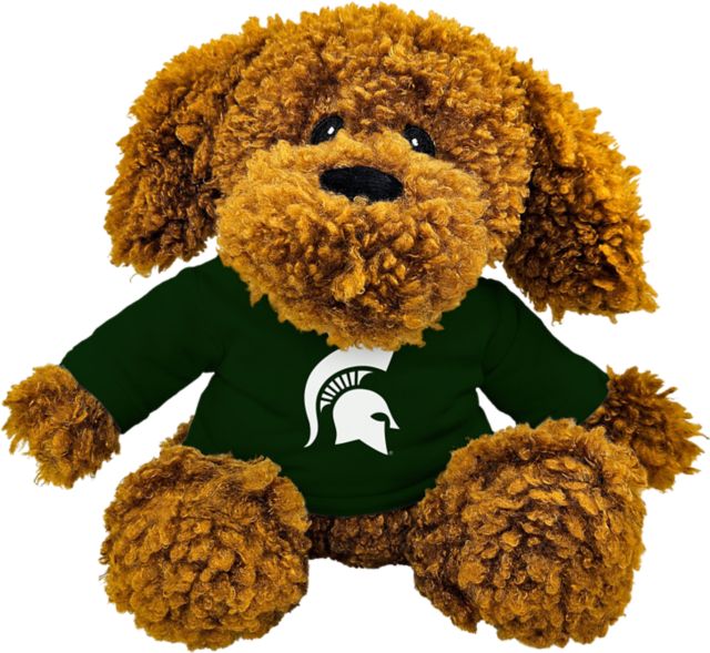 Michigan State University Spartans 10'' Mop Dogs with Hood Plush