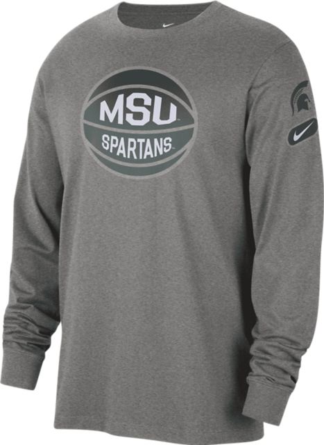 Michigan State University Spartans Basketball Fast Break Long Sleeve  T-Shirt: Michigan State University