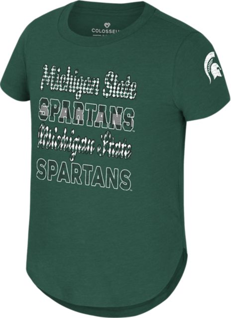 Michigan State University Spartans Youth Girls Short Sleeve T-Shirt