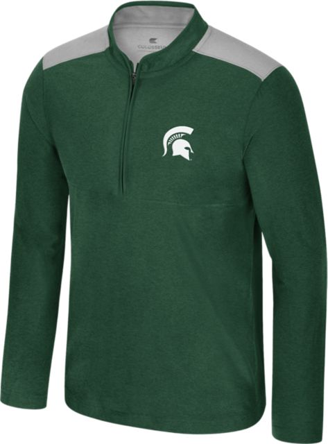 Michigan State University Spartans 1/4 Zip Windshirt