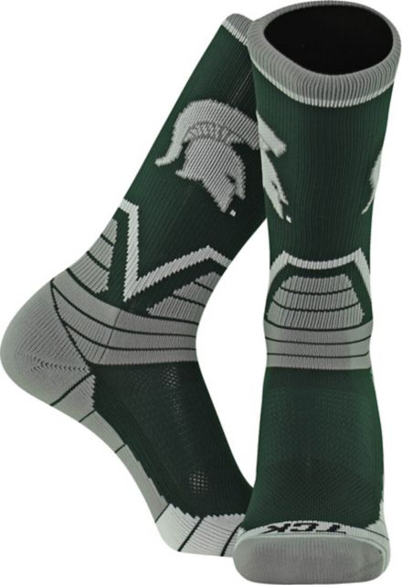 Michigan State University Spartans Crew Socks
