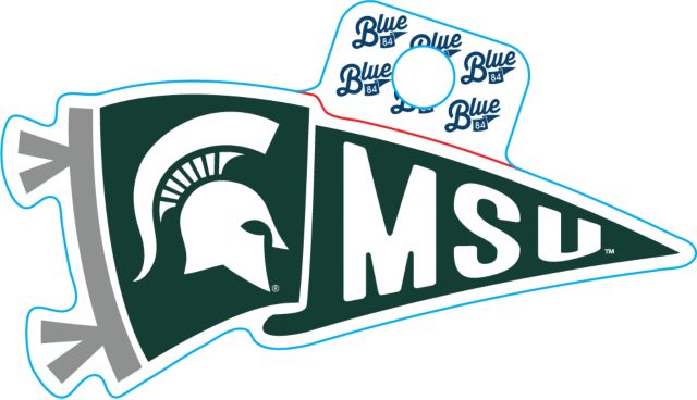 Michigan State University Full Size Sticker