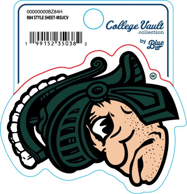 Michigan State University Spartans Full Size Sticker