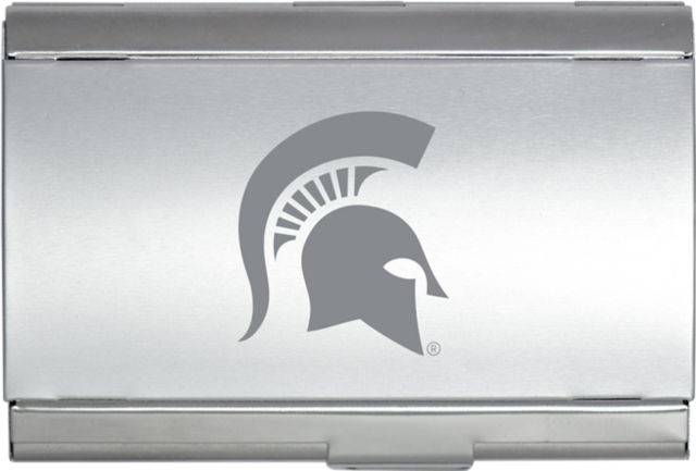 Michigan State University Spartans Business Card Case