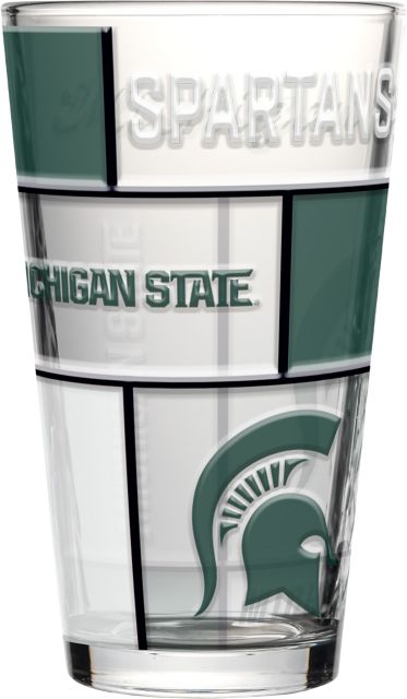 Michigan State University 16 oz. Pint Glass