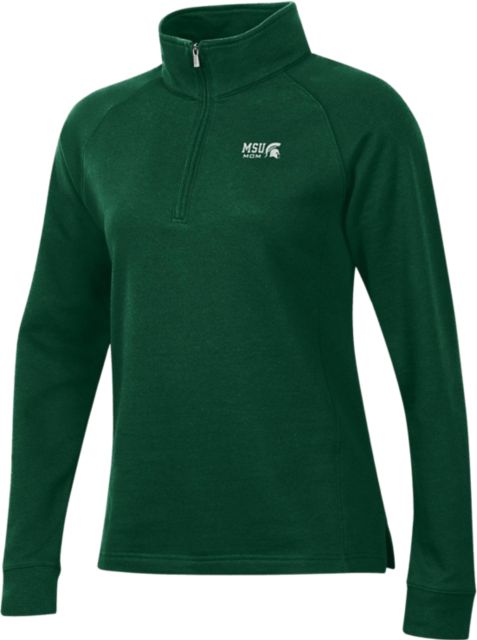 Michigan State University Spartans Mom Women's 1/4 Zip Pullover