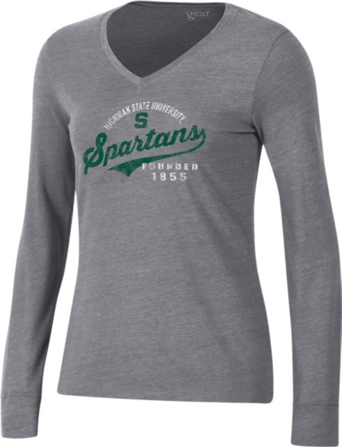Michigan State University Women's Spartans Long Sleeve T-Shirt