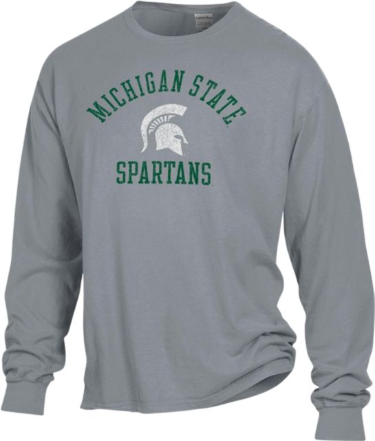 Michigan State University Garment Dyed Long Sleeve Tee - ONLINE ONLY