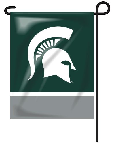 Michigan State Spartan Helmet Alumni Flag - 3' x 5