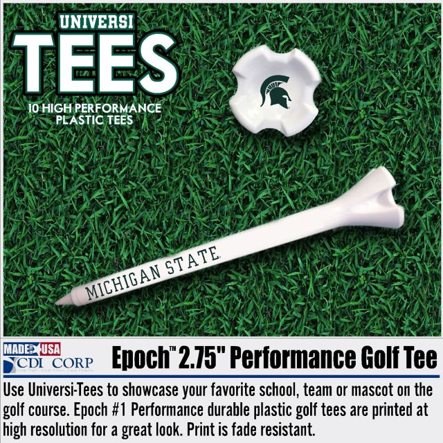 Michigan State University 8 Pack Golf Tees