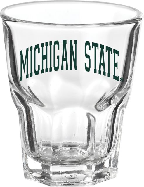 Michigan State University 1.5 oz. Collectors Glass