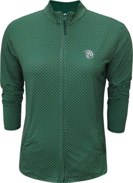 Michigan State University Women's Diamond Full Zip Jacket