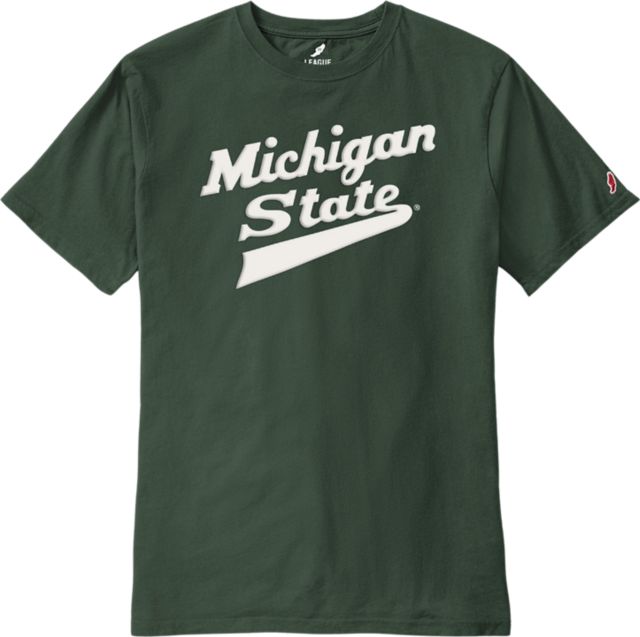 Michigan State University Spartans Heavyweight Short Sleeve T-Shirt