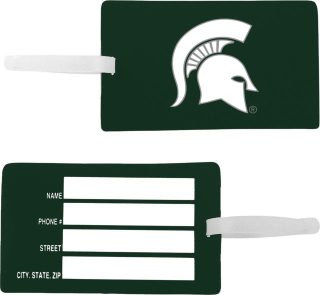 Michigan State University Spartans Luggage Tag