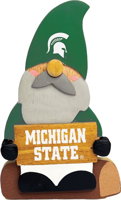 Michigan State University Spartans Cozy Gnome Magnet