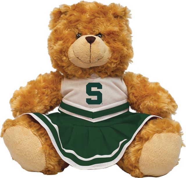 Michigan State University 12'' Cheerleader Bear