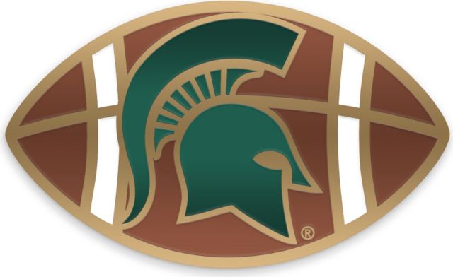 Michigan State University Football Lapel Pin