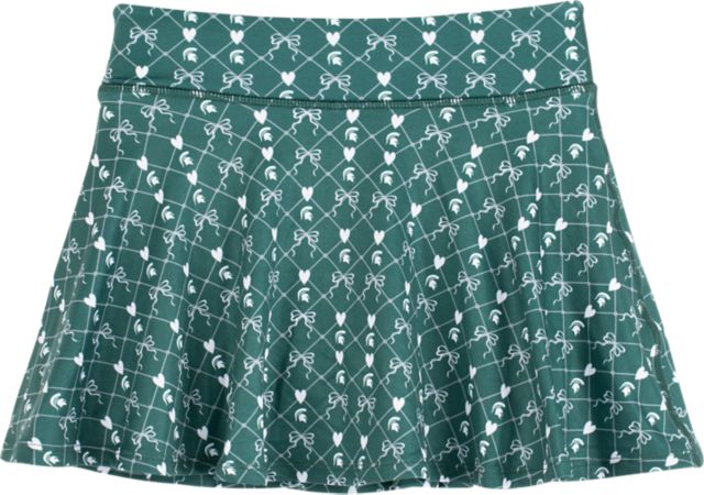 Michigan State University Youth Flowy Skort