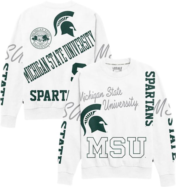 Michigan State University Women's Collage Kelsey Crewneck Sweatshirt