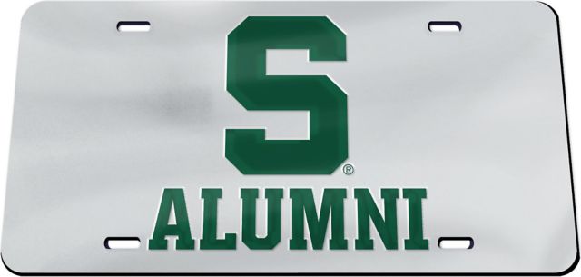 Michigan State University License Plate