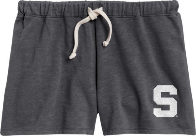 Michigan State University Women's Weathered Terry Shorts