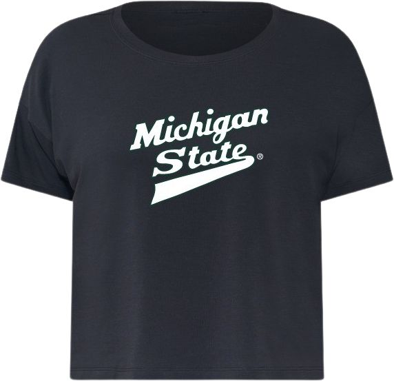 Michigan State University Women's Cates Crop Short Sleeve T-Shirt