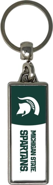 Michigan State University Spartans Keychain