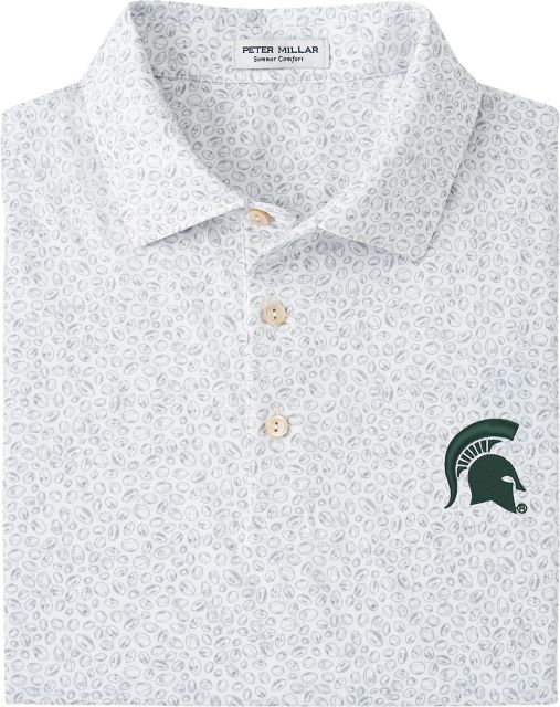 Michigan State University Football Spartans Polo