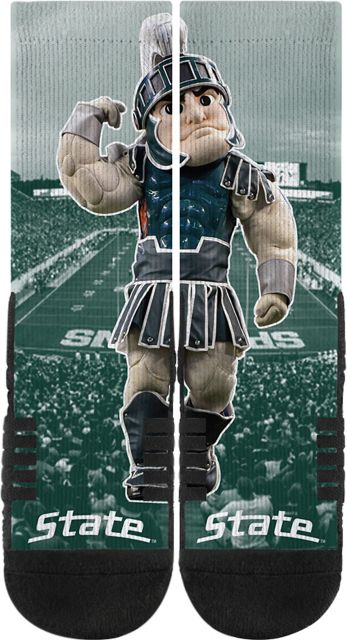Michigan State University Spartans Socks
