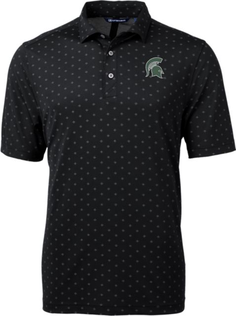 Michigan State University Spartans Virtue Eco Pique Tile Print Polo